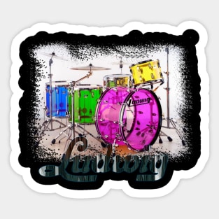 Ludwig Drum Sticker